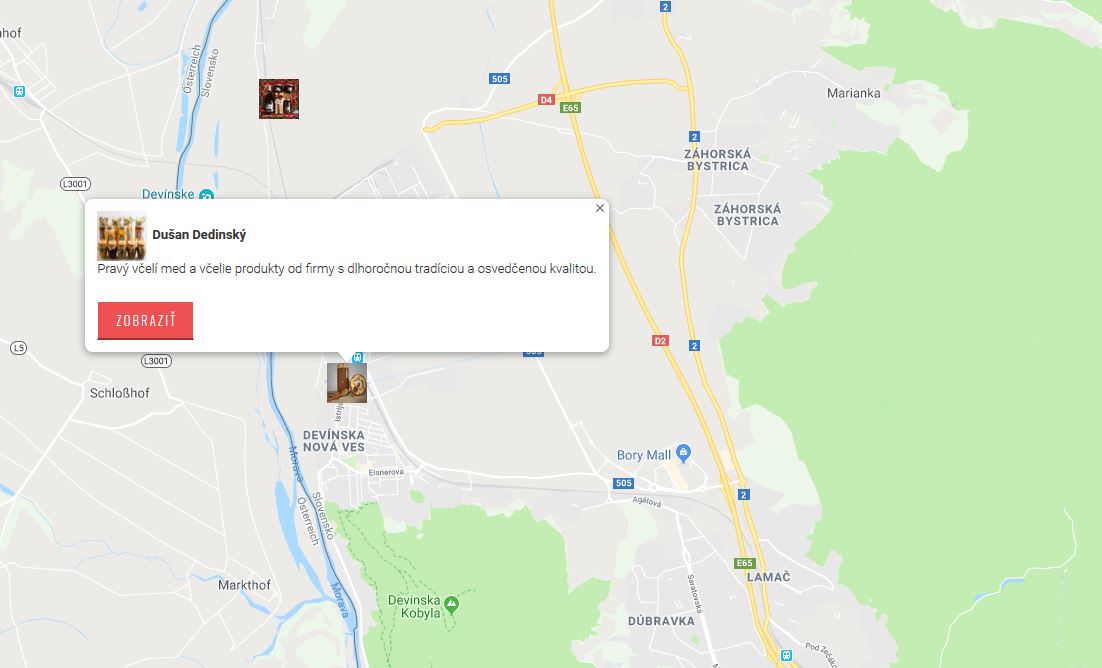 Lokalne produkty Bratislava a okolie 